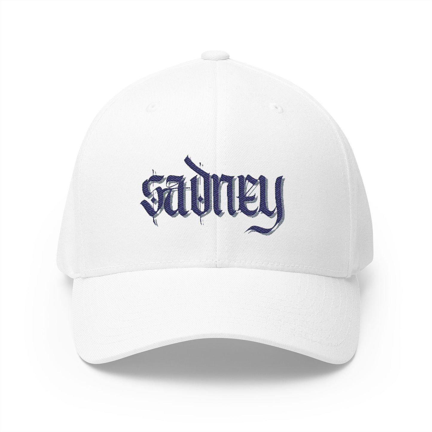 Elegant Embroidered Cap - Custom Closed-Back Hat, Personalized Gift, Fashionable Headwear, Casual Style, Unique Accessory