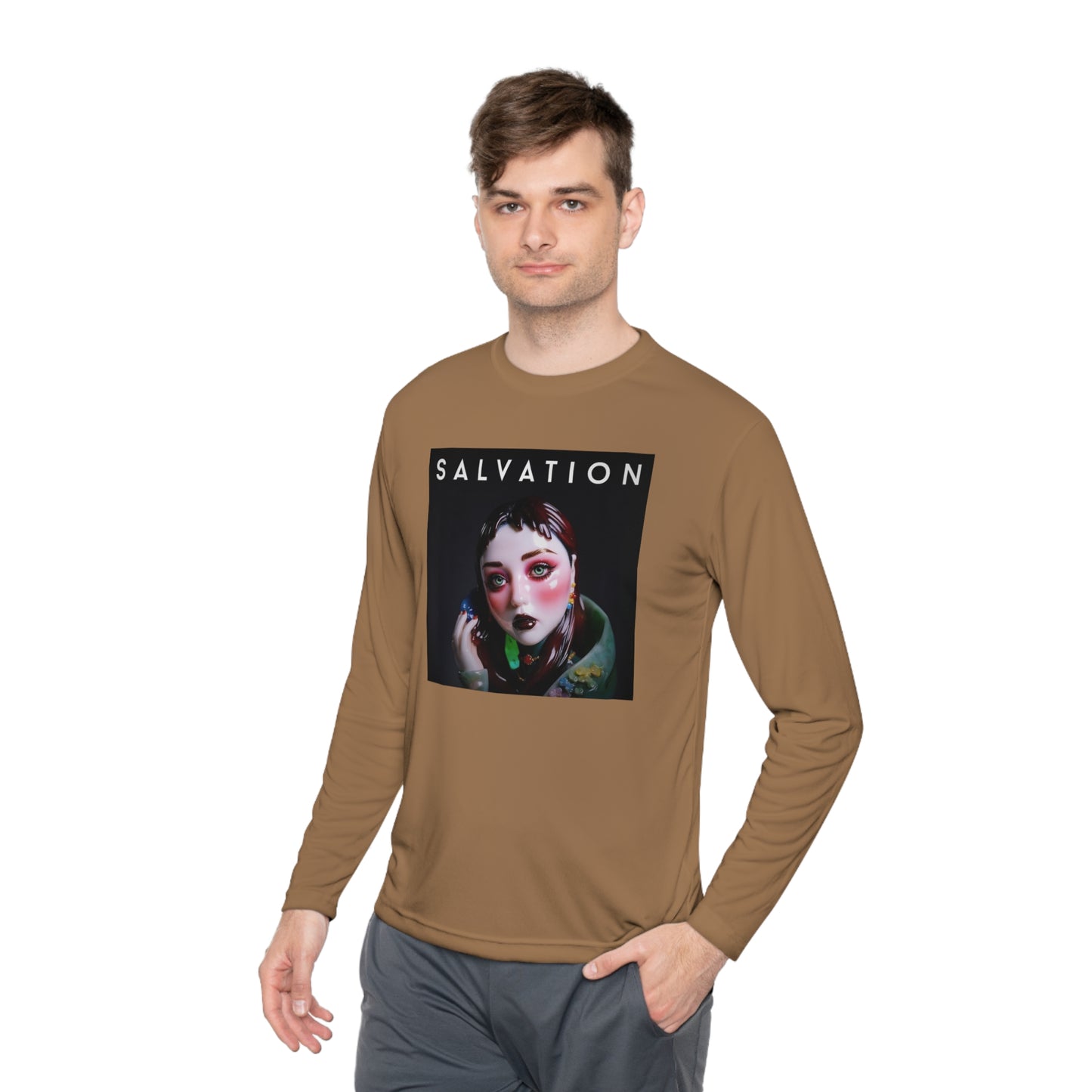 Unisex Lightweight SALVATION Long Sleeve Tee