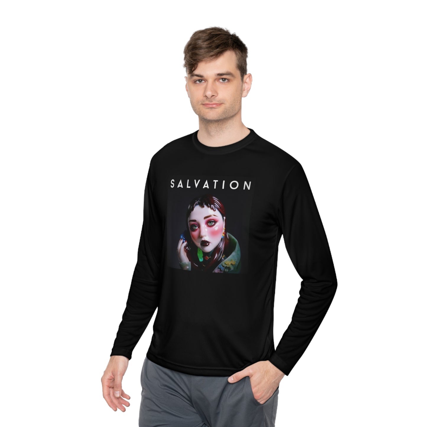 Unisex Lightweight SALVATION Long Sleeve Tee