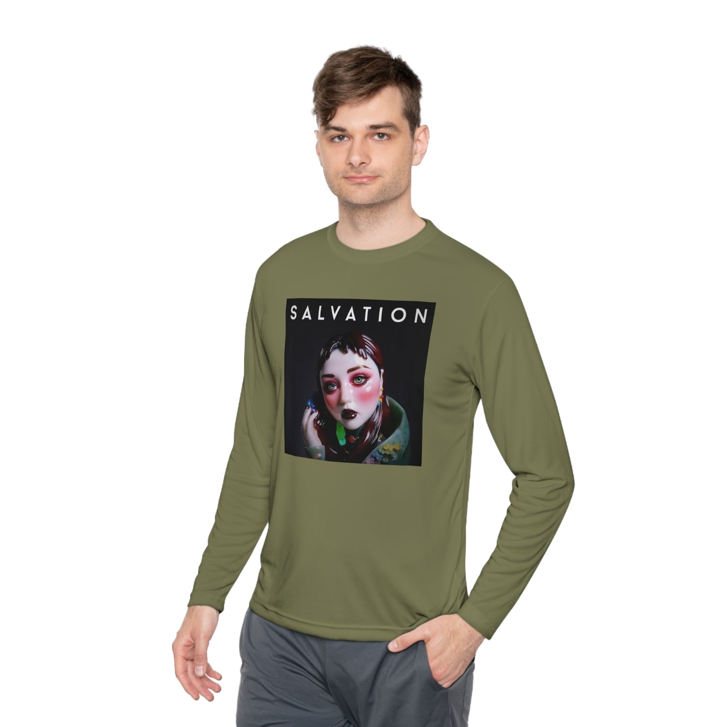 Unisex Lightweight SALVATION Long Sleeve Tee