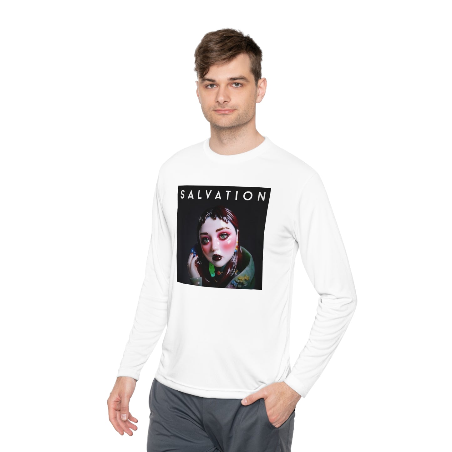 Unisex Lightweight SALVATION Long Sleeve Tee