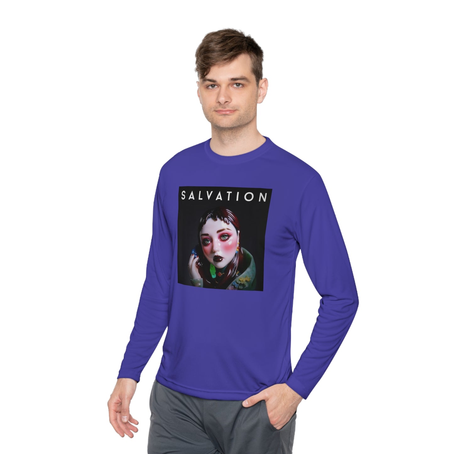 Unisex Lightweight SALVATION Long Sleeve Tee