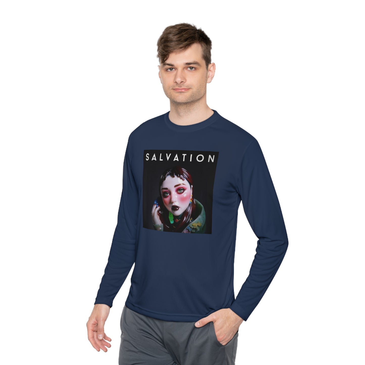 Unisex Lightweight SALVATION Long Sleeve Tee