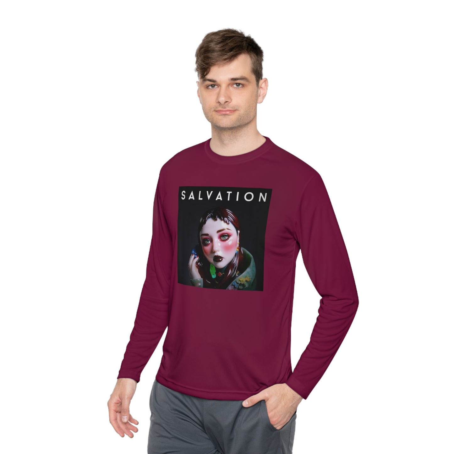 Unisex Lightweight SALVATION Long Sleeve Tee